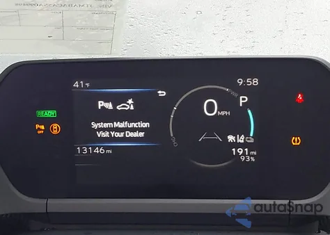 2025 Toyota Bz4X Xle из США, поврежденный, VIN JTMABACA5SA099498